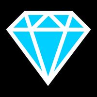 Diamant vector logo
