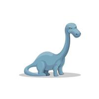brachiosaurus lange nek dinosaurus dier karakter illustratie vector
