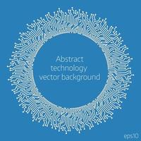 vector circuit cirkel achtergrond