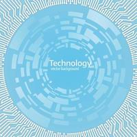 vector circuit cirkel achtergrond