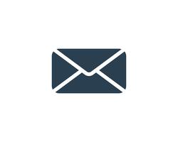 Envelop Mail pictogram vectorillustratie vector