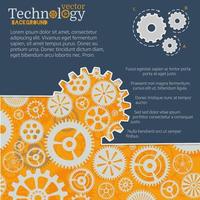 circulaire infographic. grafiek, diagram, grafiek met versnellingen. omslag vector sjabloon.