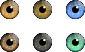 collecties vector ogen