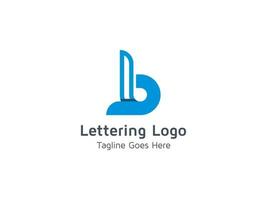creatief van b logo ontwerpsjabloon pro gratis vector