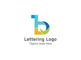 letter b logo ontwerp sjabloon elementen gratis pro vector