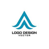 abstract een symbool logo sjabloon vector