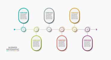 presentatie zakelijke infographic sjabloon vector