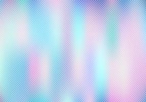 Abstracte vlotte vage holografische gradiëntachtergrond met halftone textuureffect. Hologram Luxe trendy zachte parelmoer. vector