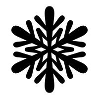 Sneeuwvlok Vector Icon