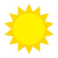 Zon pictogram vector