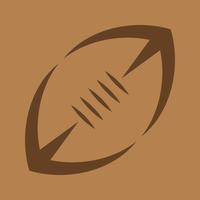 American Football vector pictogram