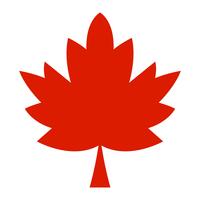 Herfst Maple Leaf vector logo