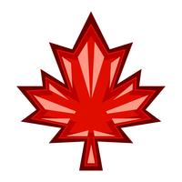 Herfst Maple Leaf vector logo