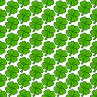 Lucky Irish Clover voor St. Patrick&#39;s Day vector