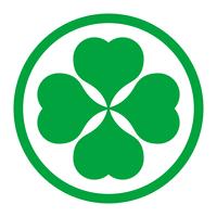 Lucky Irish Clover voor St. Patrick&#39;s Day vector