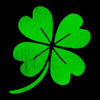 Lucky Irish Clover voor St. Patrick&#39;s Day vector