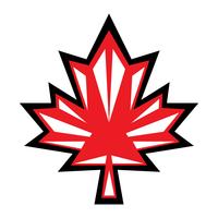 Herfst Maple Leaf vector logo