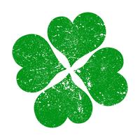 Lucky Irish Clover voor St. Patrick&#39;s Day vector