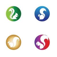 eekhoorn symbool illustratie vector pictogram achtergrond