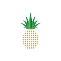 ananas logo vector afbeelding achtergrond