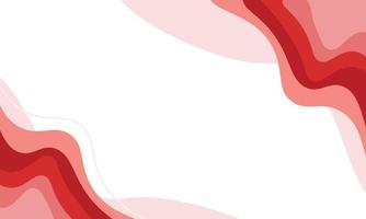 abstracte rood roze golvende achtergrond premium vector