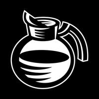 Coffee Pot Hot Drink Cartoon Illustratie vector