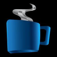 Koffie drinken vector pictogram