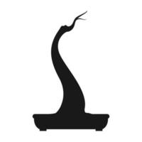 bonsai boom droog logo symbool vector pictogram illustratie grafisch ontwerp