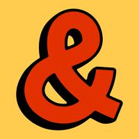 Ampersand vector pictogram