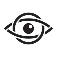 lijnen cirkel oog modern inzicht logo symbool pictogram vector grafisch ontwerp illustratie idee creatief