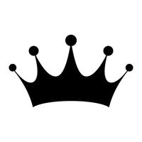Koninklijke kroon vector pictogram