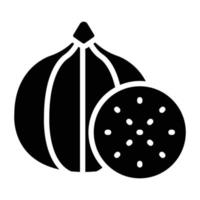 fig-vectorpictogram dat gemakkelijk kan worden gewijzigd of bewerkt vector