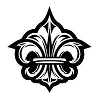 Fleur de lis-symbool vector