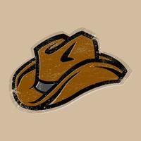 westerse cowboyhoed vector