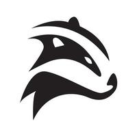 moderne vorm wild hoofd civet logo vector symbool pictogram ontwerp grafische illustratie