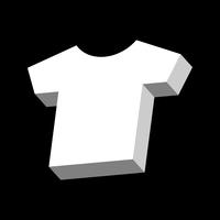 T-shirt sjabloon Vector