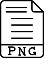 png-pictogramstijl vector