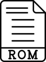 rom-pictogramstijl vector