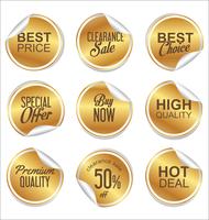 Moderne badges stickers en labels-collectie vector