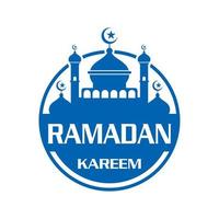 moskee vector, ramadan logo vector