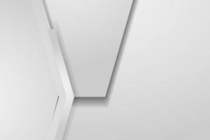 witte achtergrond abstract met modern design grijs vector