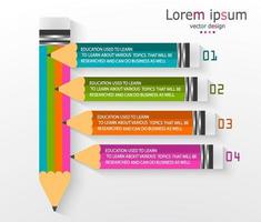 tijdlijn infographic sjabloon presentatie bedrijfsidee met pictogrammen, opties of stappen. infographics voor zakelijke ideeën kunnen worden gebruikt voor gegevensafbeeldingen, stroomdiagrammen, websites, banners. vector