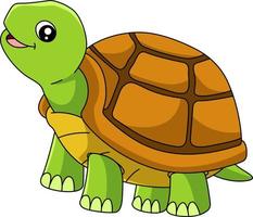 schildpad cartoon clipart vectorillustratie vector