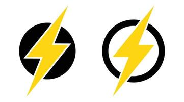 black storm bliksemschicht logo vector
