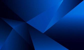abstracte blauwe veelhoek driehoeken vorm patroon achtergrond met verlichting effect luxe stijl. illustratie vector digitale technologie ontwerpconcept.