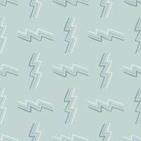 geometrische bliksem doodle patroon. modern zigzaglijnkunstbehang. decoratieve achtergrond voor stofontwerp, textieldruk, inwikkeling, omslag. vector