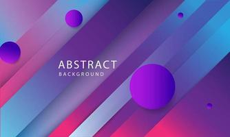 abstracte minimale geometrische achtergrond. vloeiende geometrische gradiënt voor minimale banners, logo, flyer, poster, presentatie en reclame. vector
