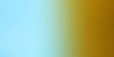 lichtblauwe, gele vector abstracte onscherpe achtergrond.