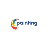 kleurrijke logo penselen voor logo premium vector