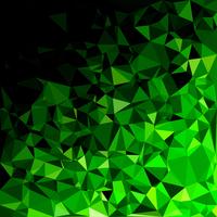 Groene veelhoekige mozaïek achtergrond, creatief ontwerpsjablonen vector